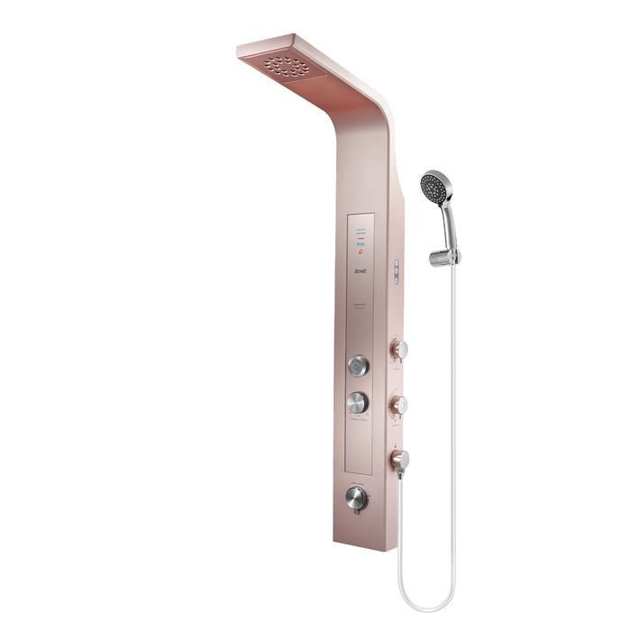 Alpha SMART REVO - I ROSE GOLD (G - 11) Home Shower Rainshower With DC Pump Rose Gold | TBM Online