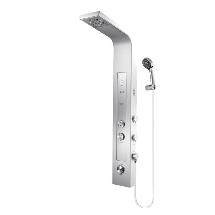 Alpha SMART REVO - I SATIN (G - 11) Home Shower Rain Shower With Dc Pump Satin | TBM Online