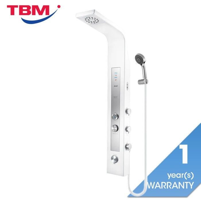 Alpha SMART REVO - I SK WHITE (G - 11) Home Shower Rainshower With DC Pump SK White | TBM Online