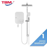 Alpha WES7 - I BASIC RAINSHOWER WHITE CHIFFON Home Shower RainShower White Chiffon | TBM Online