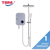 Alpha WES7 - I DIGITAL RAINSHOWER BLUE LINEN Home Shower RainShower Blue Linen | TBM Online