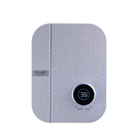 Alpha WES7 - I NEON RAINSHOWER BLUE LINEN 4.5kW Home Shower RainShower Blue Linen | TBM Online