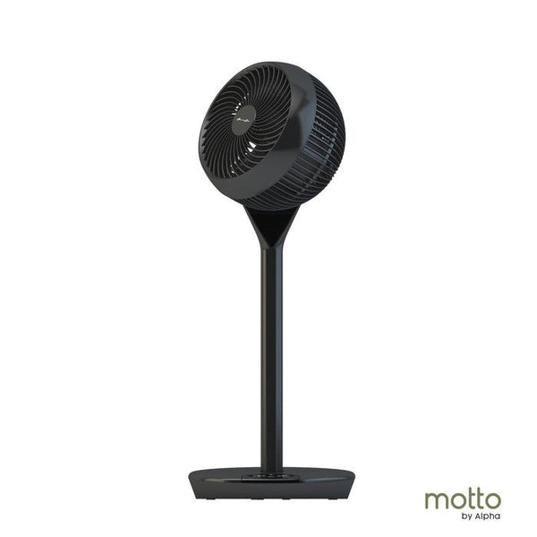 Alpha MOTTO SF 360/9-DC BLACK Motto Stand Fan 360 9" DC Motor Black | TBM Online