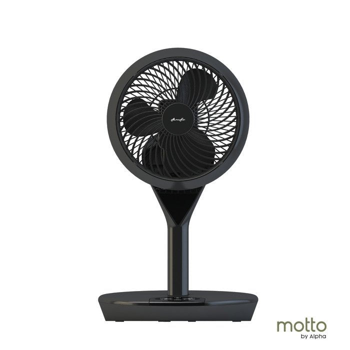 Alpha MOTTO SF 360/9-DC BLACK Motto Stand Fan 360 9" DC Motor Black | TBM Online