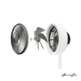 Alpha MOTTO SF B21/12 MATT BLACK Motto Stand Fan 12" 3 Speeds Matt Black | TBM Online