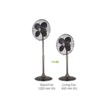 Alpha MOTTO SF H16 COPPER Motto Stand Fan 16" AC Motor Antique Copper | TBM Online