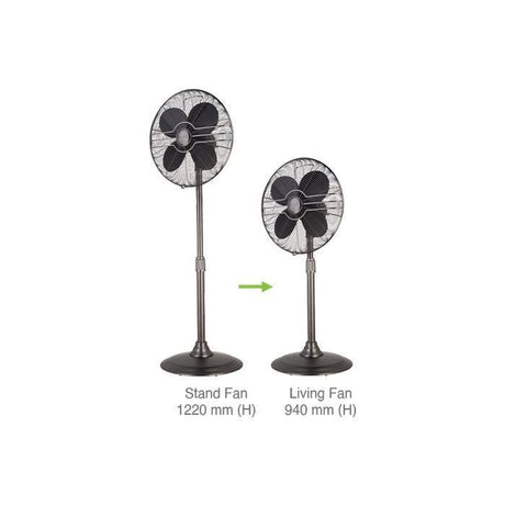 Alpha MOTTO SF H16 COPPER Motto Stand Fan 16" AC Motor Antique Copper | TBM Online