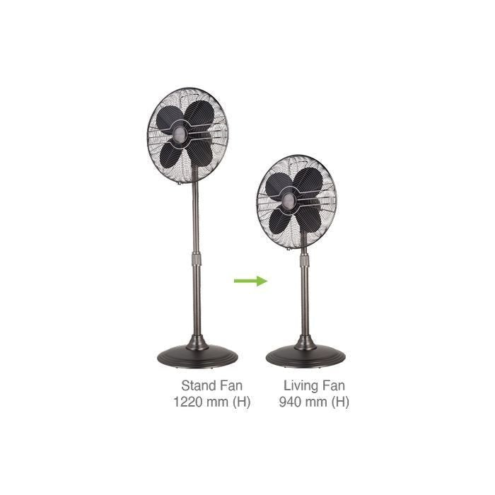 Alpha MOTTO SF H16 COPPER Motto Stand Fan 16" AC Motor Antique Copper | TBM Online