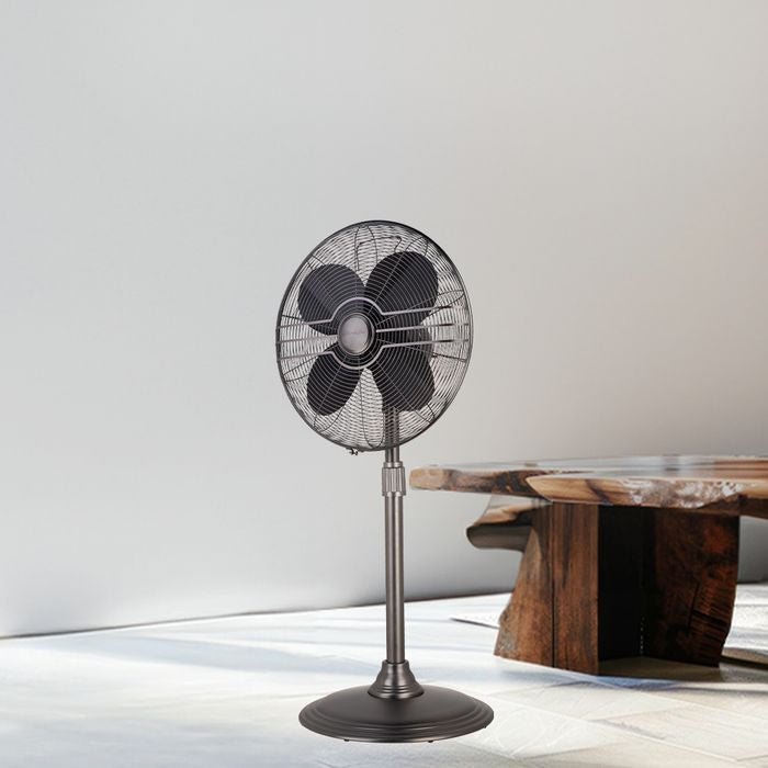 Alpha MOTTO SF H16 COPPER Motto Stand Fan 16" AC Motor Antique Copper | TBM Online
