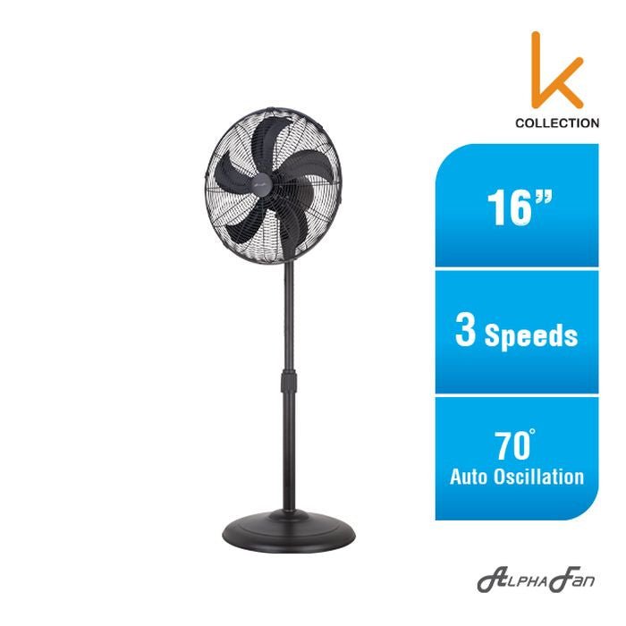 Alpha MOTTO SF K16 ORB Motto Stand Fan 16" AC Motor ORB | TBM Online