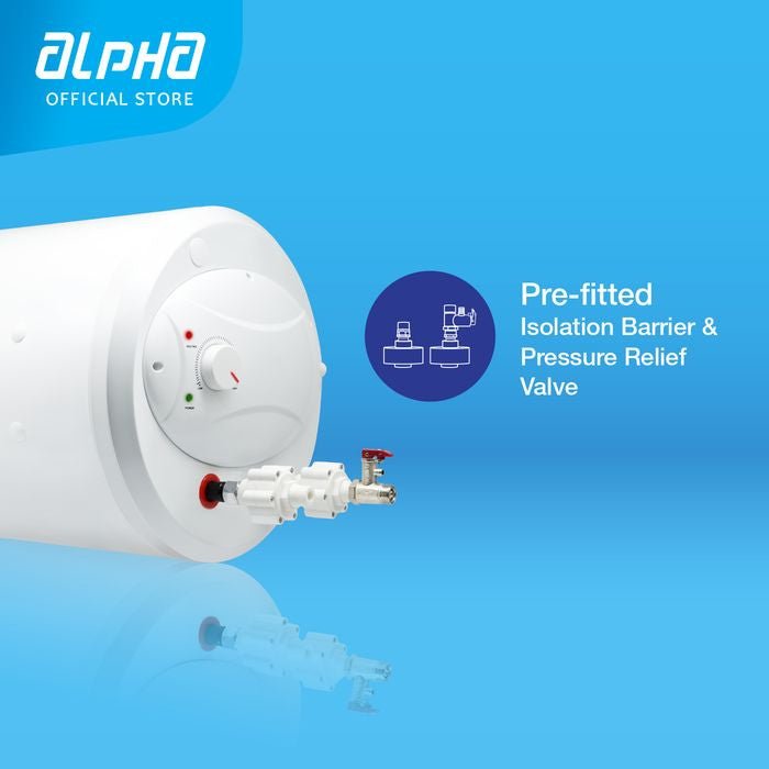 Alpha AST - 30H 30L Isolation Barrier Storage Water Heater Horizonta | TBM Online