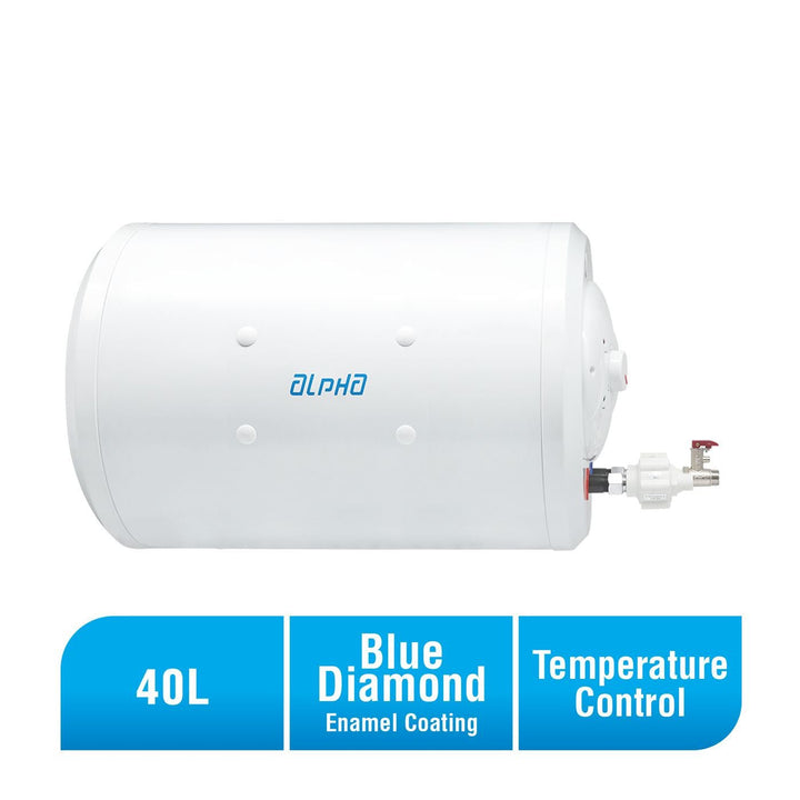 Alpha AST - 40H 40L Isolation Barrier Storage Water Heater Horizontal | TBM Online