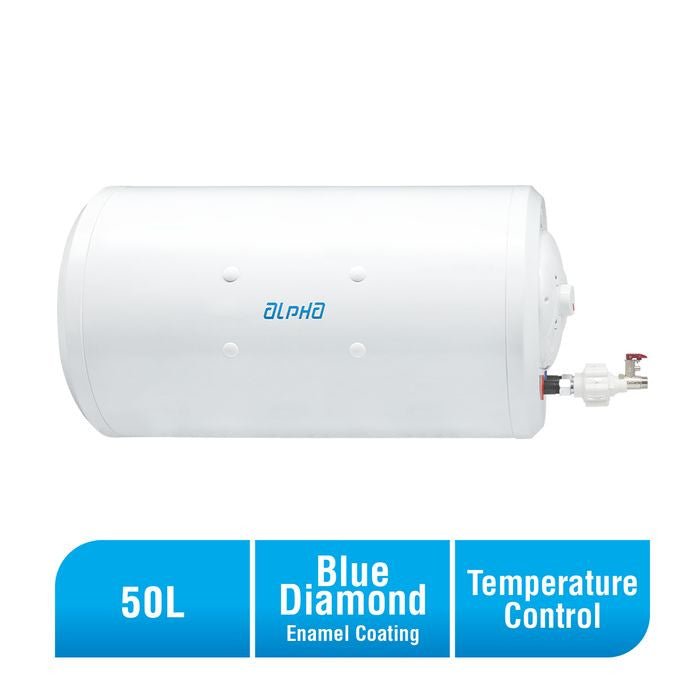 Alpha AST - 50H 50L Isolation Barrier Storage Water Heater Horizontal | TBM Online