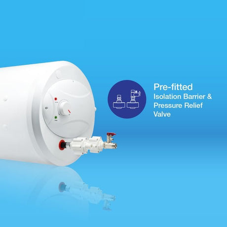 Alpha AST - 50V 50L Isolation Barrier Storage Water Heater Vertical | TBM Online