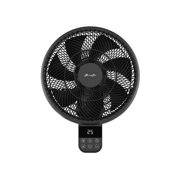 Alpha MOTTO WF B32/14 MATT BLACK Wall Fan 14 Inch DC Motor Matt Black | TBM Online