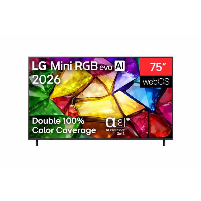 LG 75MRGB86BSA 75" Mini RGB evo Ai MRGB86 4k Smart TV 2026