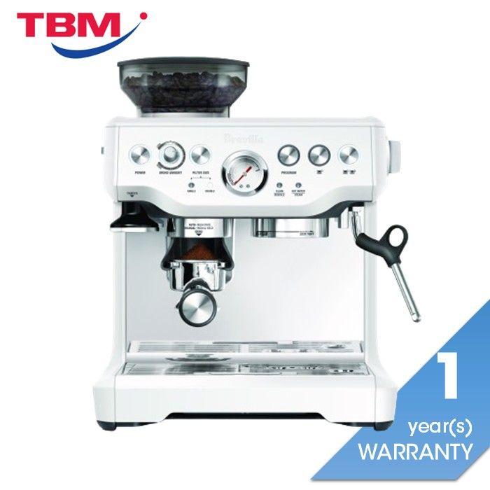 Breville BES870SST Espresso Coffe Machine White