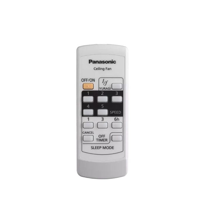 Panasonic F-M15E2VBHH 60" Ceiling Fan Remote Nami 5 Blades