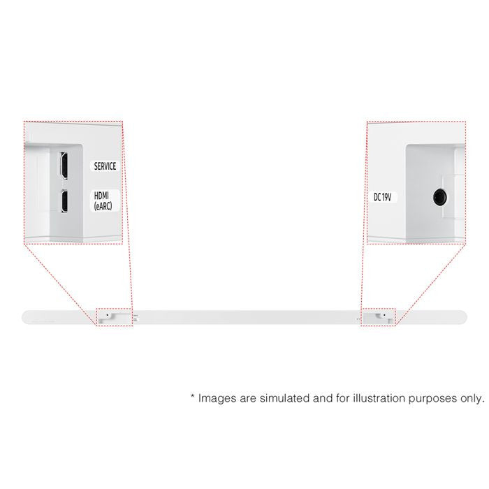 Samsung HW-S801D/XM Lifestyle Soundbar 3.1.2CH With Sub Woofer