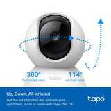 TP-Link TAPO C200C Pan/Tilt Home Security Wi-Fi Camera