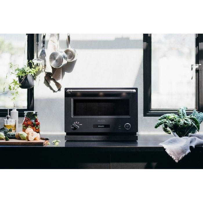 Balmuda K09E - BK Microwave Oven The Range 21.0L Black | TBM Online