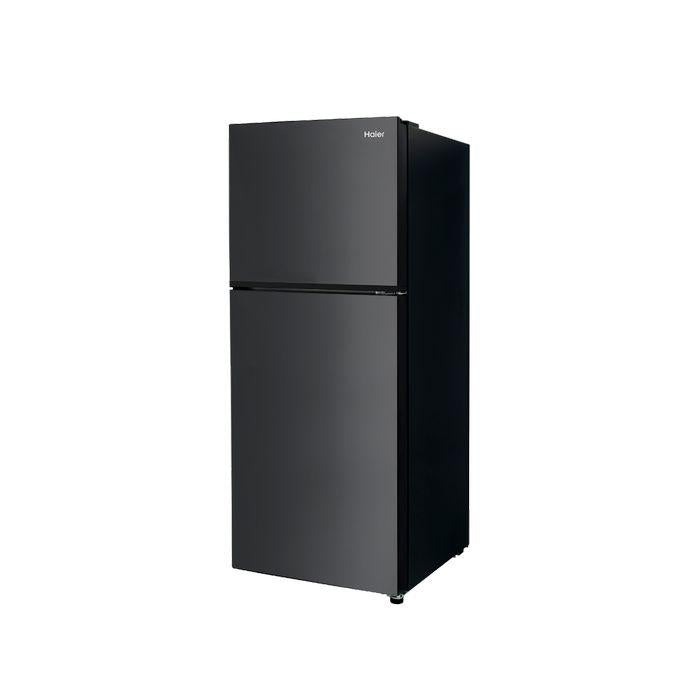 Haier 2 Doors Fridge 240L Non-Inverter Metal Finishing Dark Grey
