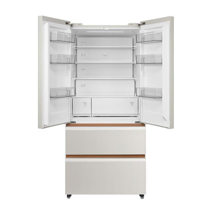 Toshiba GR-RF680WI-PGY(D4) 580L 4 Doors Japandi Series Kumo Fridge Jade Textured Grey