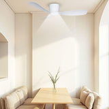 Alpha Alkova MILI-3B/52 LED HG MATT WHITE Ceiling Fan 52" 3 Blades Matt White