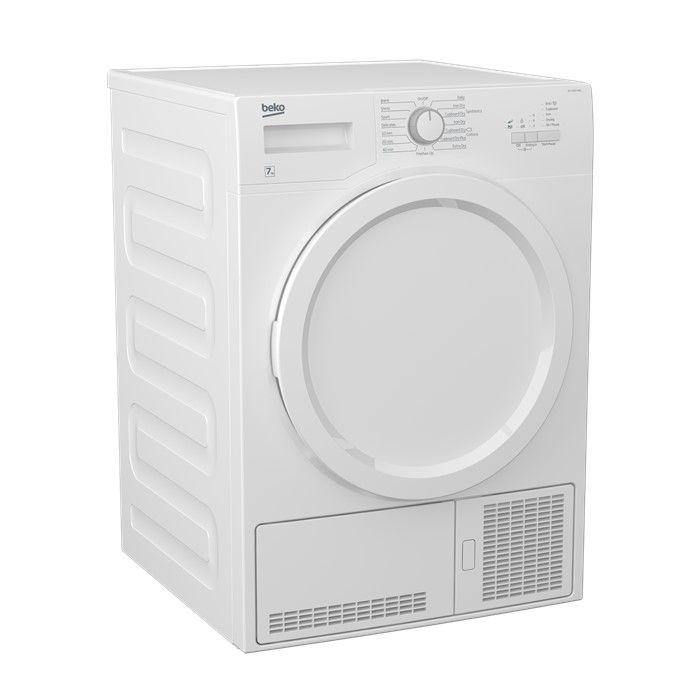 Beko DCY7202XW3 Dryer 7.0Kg Condenser Sensor Control Inverter | TBM Online