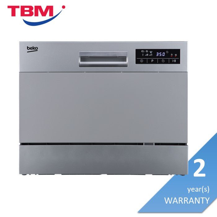 Beko DTC36610 Freestanding Dishwasher With 6 Place Settings And Table Top | TBM Online