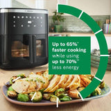 Bosch MAF671B0GB 7.2L Air Fryer Illuminated Interior Double Layer Black | TBM Online
