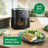 Bosch MAF671B0GB 7.2L Air Fryer Illuminated Interior Double Layer Black | TBM Online