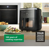 Bosch MAF671B0GB 7.2L Air Fryer Illuminated Interior Double Layer Black | TBM Online