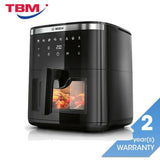 Bosch MAF671B0GB 7.2L Air Fryer Illuminated Interior Double Layer Black | TBM Online
