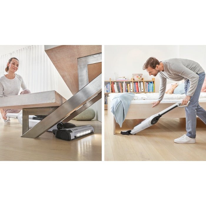 Bosch BCH3P2301 Handstick Vacuum Series 4 Flexxo 23.0V 2 In 1 Polar White Metallic | TBM Online