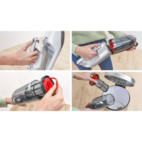 Bosch BCH3P2301 Handstick Vacuum Series 4 Flexxo 23.0V 2 In 1 Polar White Metallic | TBM Online