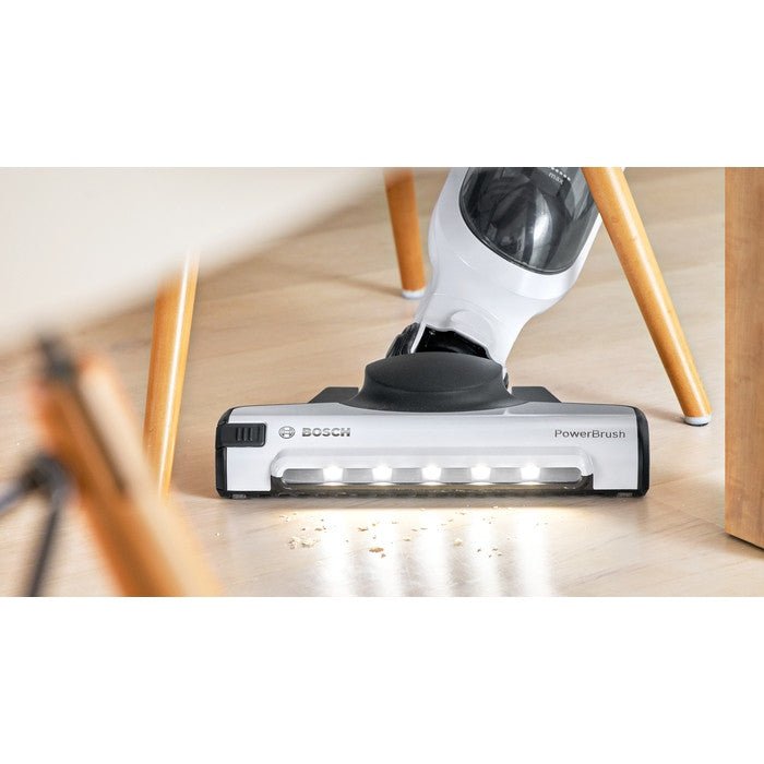 Bosch BCH3P2301 Handstick Vacuum Series 4 Flexxo 23.0V 2 In 1 Polar White Metallic | TBM Online