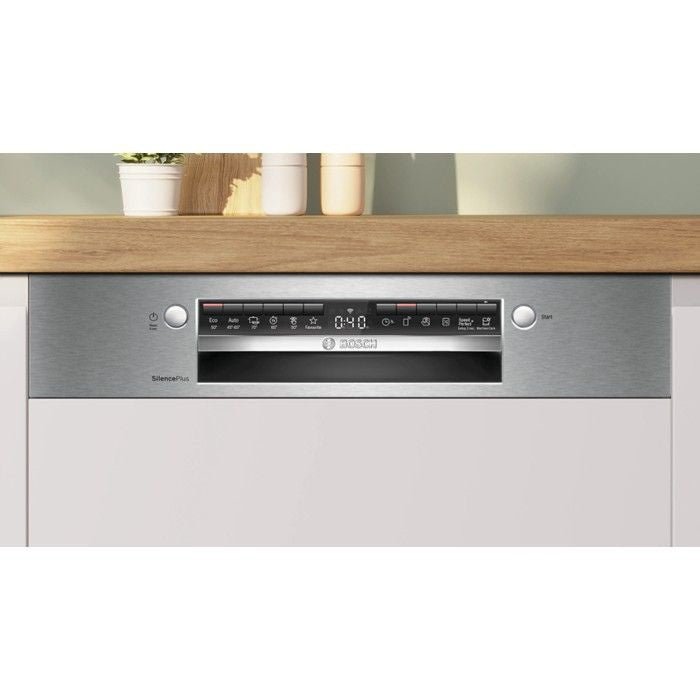 Bosch SMI4EVS08E Semi Integrated Dishwasher 60cm Stainless Steel | TBM Online