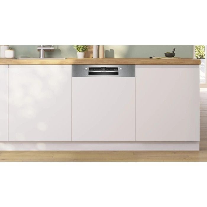 Bosch SMI4EVS08E Semi Integrated Dishwasher 60cm Stainless Steel | TBM Online