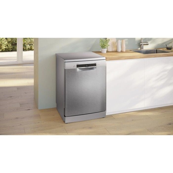 Bosch SMS4ECI26E Freestanding Dishwasher 60cm Brushed Steel Anti - Fingerprint | TBM Online
