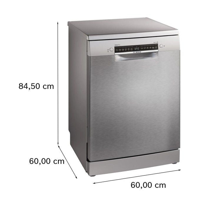 Bosch SMS4ECI26E Freestanding Dishwasher 60cm Brushed Steel Anti - Fingerprint | TBM Online