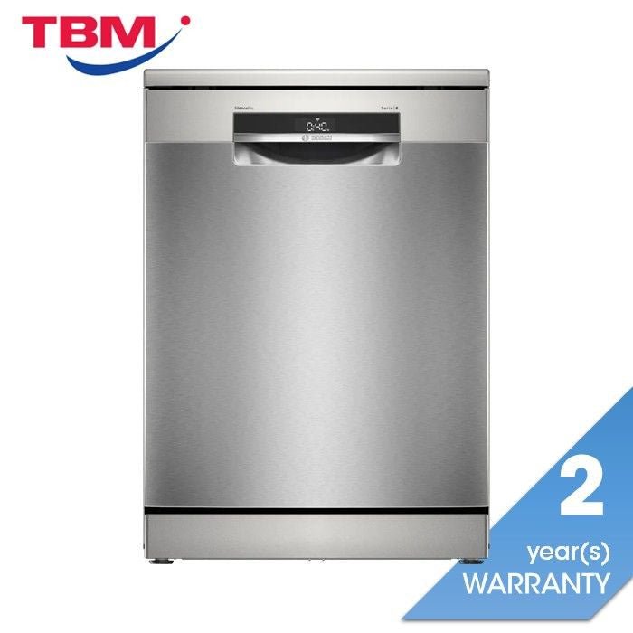 Bosch SMS6ECI11E Freestanding Dishwasher 60cm Brushed Steel Anti Fingerprint | TBM Online