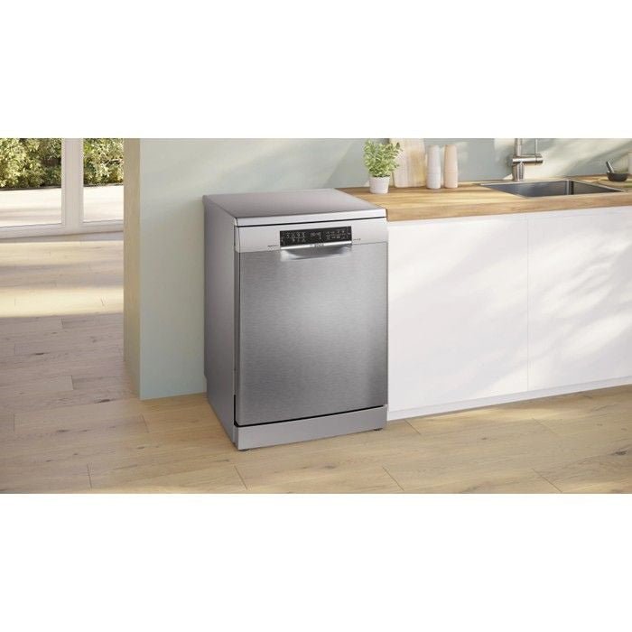 Bosch SMS6ZCI37Q Free - Standing Dishwasher 60cm Brushed Steel Anti - Fingerprint | TBM Online