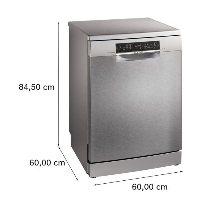 Bosch SMS6ZCI37Q Free - Standing Dishwasher 60cm Brushed Steel Anti - Fingerprint | TBM Online