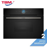 Bosch CDG714XB1 Built - in Steamer Oven 38L Series 8 | TBM Online