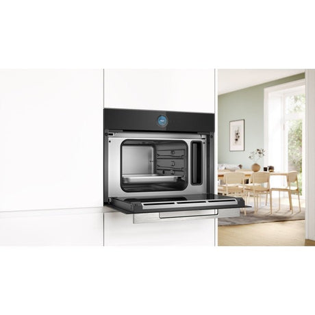 Bosch CDG714XB1 Built - in Steamer Oven 38L Series 8 | TBM Online