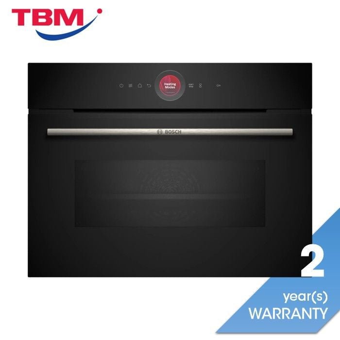 Bosch CMG7241B1B Built - In Oven With Microwave Function 60 X 45cm Black | TBM Online