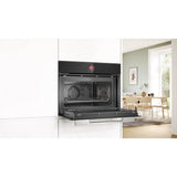 Bosch CMG7241B1B Built - In Oven With Microwave Function 60 X 45cm Black | TBM Online