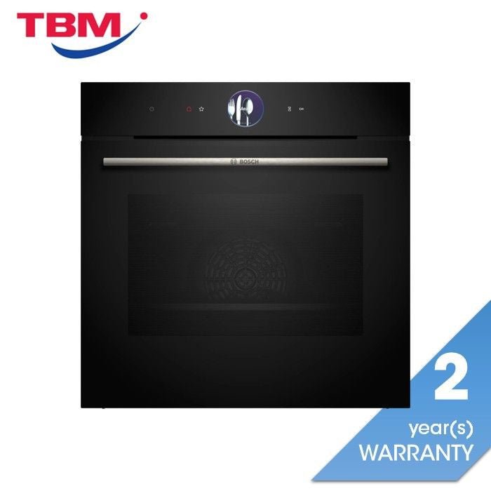 Bosch HBG7764B1 Built - In Oven Series 8 71L Black | TBM Online