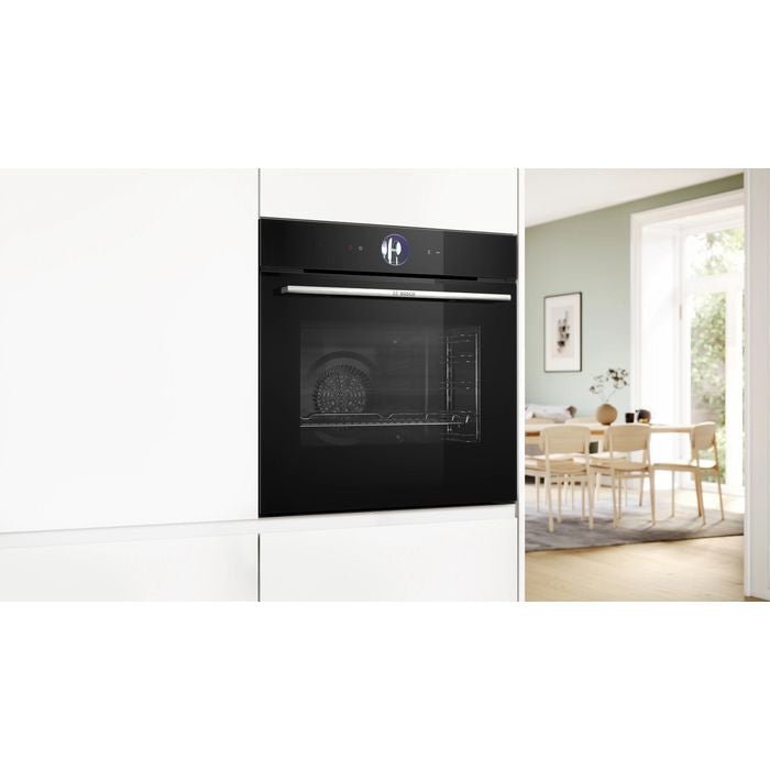 Bosch HBG7764B1 Built - In Oven Series 8 71L Black | TBM Online